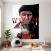 scarface (1) Customizable name decorative wall tapestry ideal choice for wall decor in bedrooms living rooms dorms and home