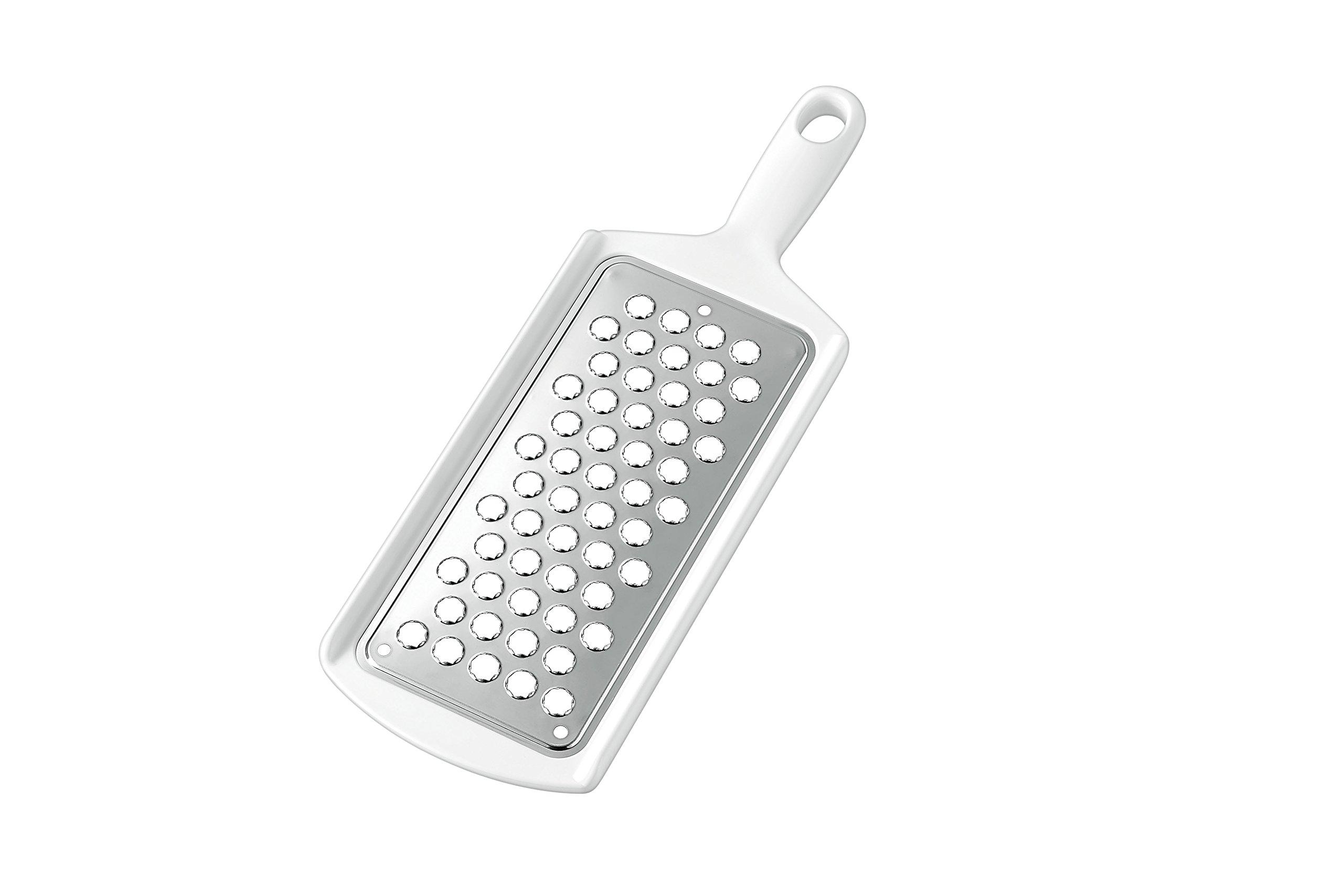 Shimomura Kogyo Full Veggie Stainless Steel Made in Dishwasher Made in Niigata Prefecture Grater, Japan, Safe, FV-605, Tsubame-Sanjo, белый