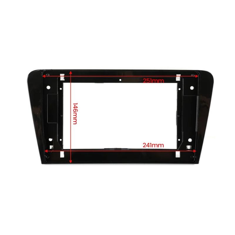 10Inch Car Radio Frame For Skoda Octavia 2013 2014 2015 2016 2017 2018 Stereo BT Player Frame Board Adapter Mounting Kit Android
