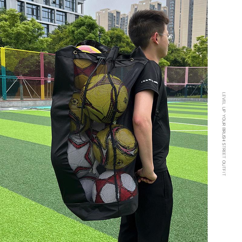 Soccer Net Bags Mesh Bags Ball Bags Large Mesh Bags Large Capacity Storage Bags Ball Pockets