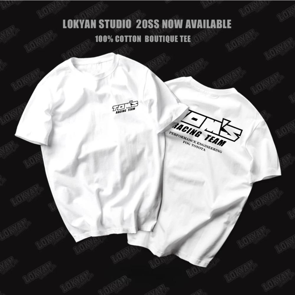 Culture Spirit F Field Racing Summer Towce GR Totem TRD Steel Cannon Men's T-shirt Women's Short Sleeve Couples Same Style