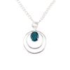 Apatite Gemstone 925 Sterling Silver Handmade Jewelry Birthstone Pendant 1.65" PP-61-12