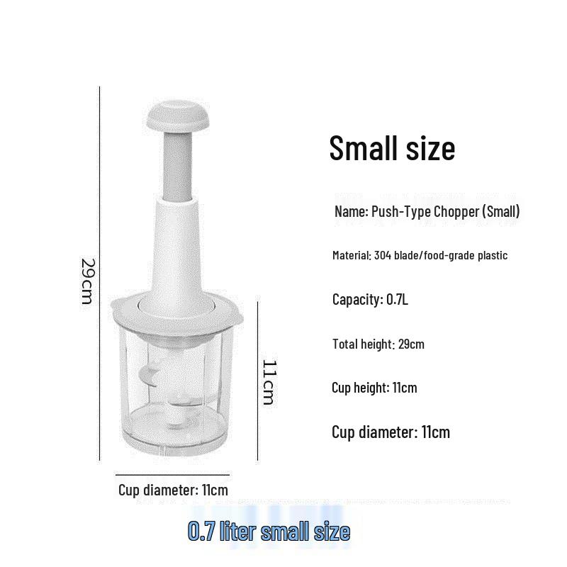 Manual Baby Food Processor & Vegetable Chopper - Meat Grinder, Garlic Masher, Kitchen Tool, Garlic Press.