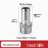 304 Stainless Steel Hex Male Thread Pagoda Fitting for Water/Air Hose