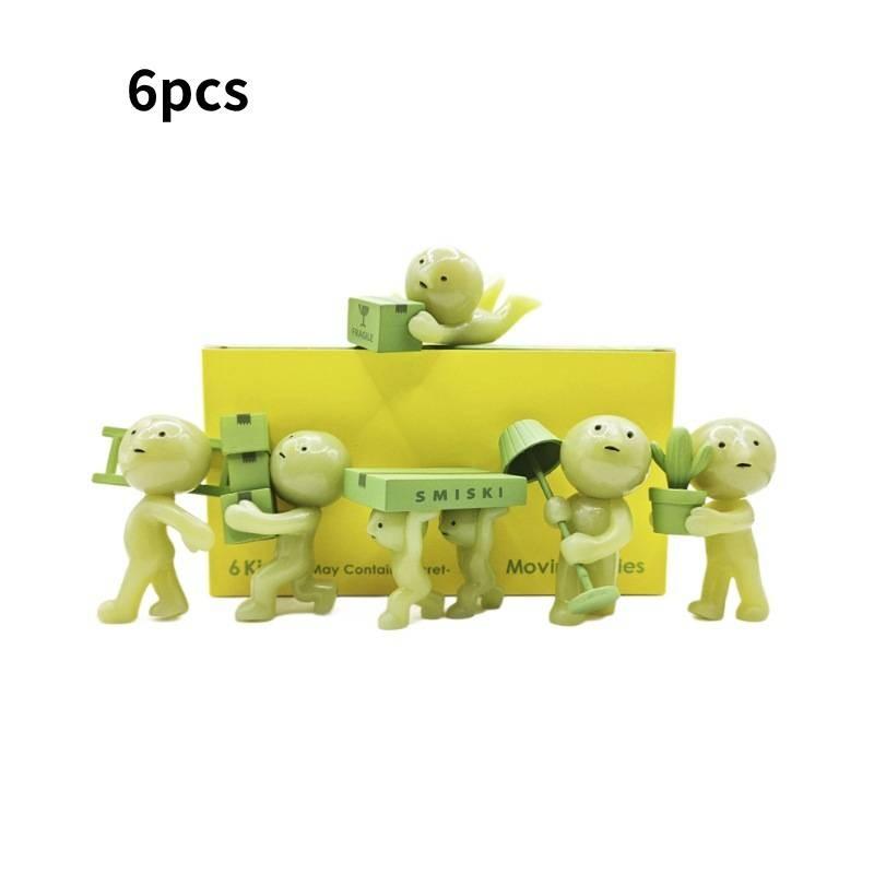 Glow Eye Catching In The Dark Action Figure Cartoon Model Toy Decoration Gift