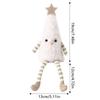 Christmas Tree Gnome Doll Easy Posing and Standing Good Luck Doll Suitable for Bring Warmth Happiness