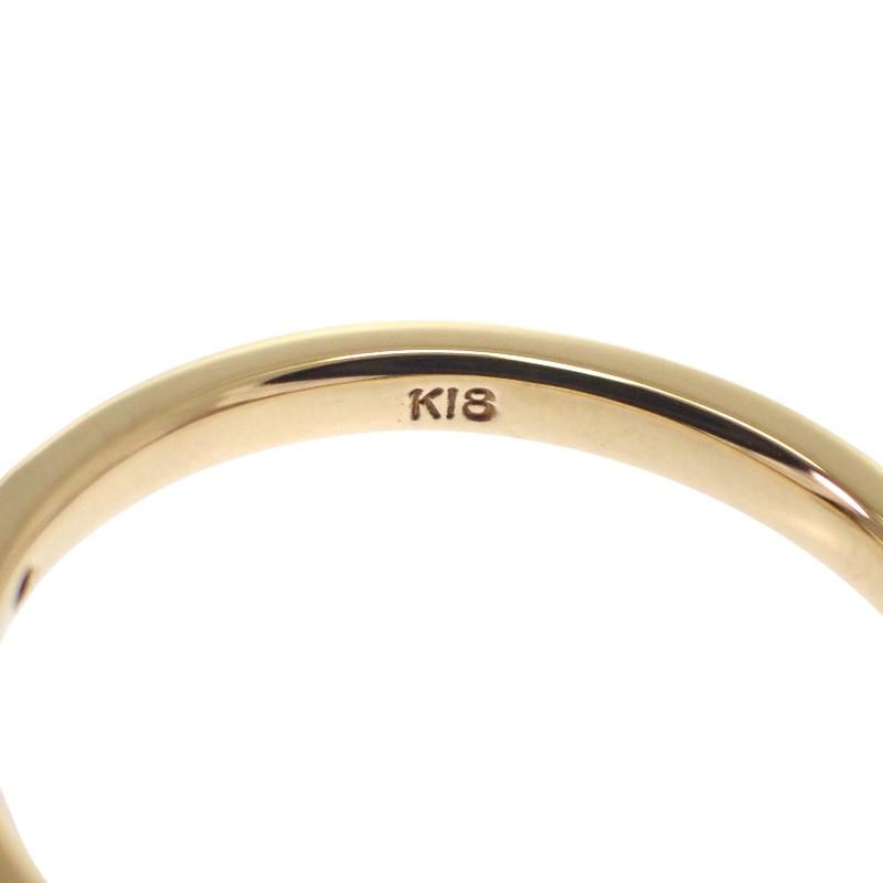 no brand  #12(JP Size) ring K18 yellow gold Women