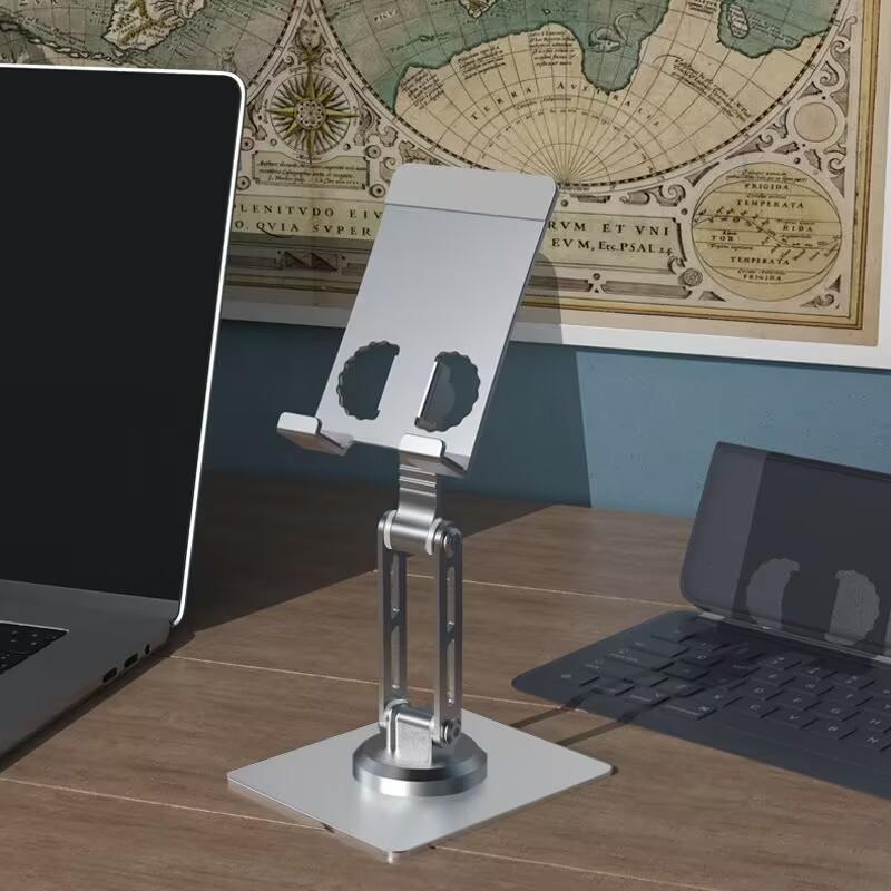 Tablet  Holder 360° Rotatable Desk Mobile Phone Stand Foldable Metal Holder Support For iPhone Samsung Xiaomi iPad Holder