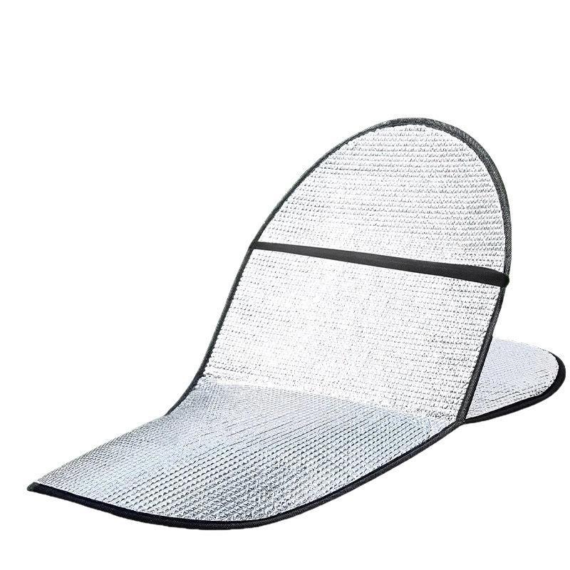 Motorcycle Electric Bikes Summer Sun Protection Seat Pad Reflective Aluminum Insulation Waterproof Heat Cushion