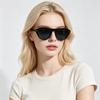 Xiaomi Women Vintage Oval Sunglasses UV400 Protection Fashion Outdoor Shade Eyewear Retro Black Frame Sun Glasses For Ladies