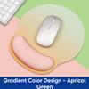 Non-Slip Gradient Mouse Pad Rubber Ergonomic Mouse Pad Comfortable Wrist Rest  Computer Desktop