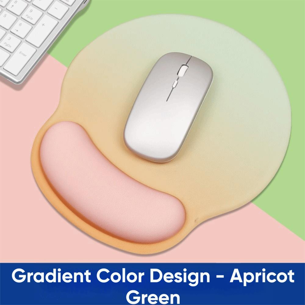 Non-Slip Gradient Mouse Pad Rubber Ergonomic Mouse Pad Comfortable Wrist Rest Computer Desktop