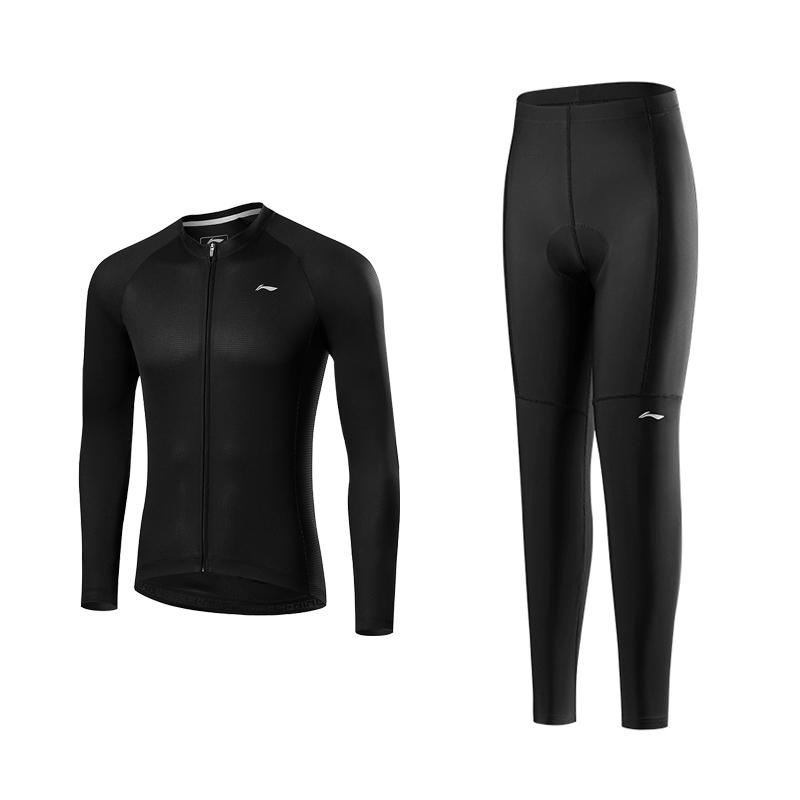 Li Ning Cycling Suit Men s Black LCSY047-1+ 3XL