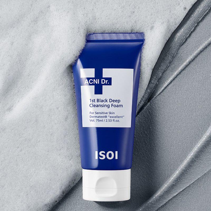 ISOI Acne Doctor First Black Deep Cleansing Foam 75ml