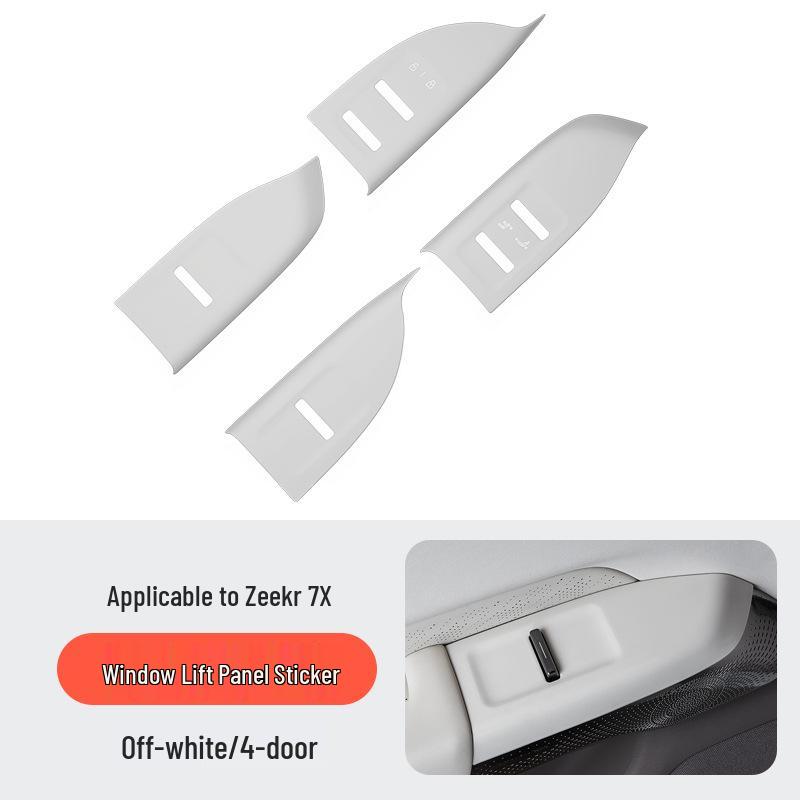 Caixas de Armazenamento Ocultas Compatíveis para 25 Modelos Zeekr 7X: Porta, Console Central, Debaixo do Assento, Apoio de Braço em Silicone