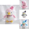 Adorable Plush Penguin Keychain Backpack Accessory Soft Stuffed Animal Toy 12cm