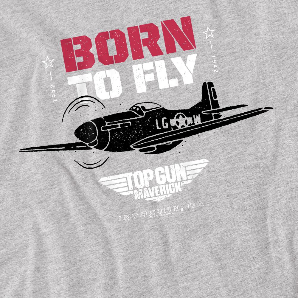 Top Gun Mens Born To Fly T-Shirt
