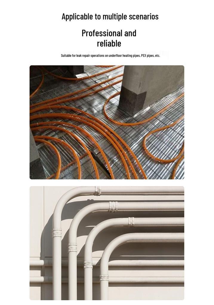 Hydraulic Geothermal Pipe Crimping Pliers for Underfloor Heating Installation
