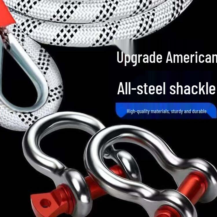 Hochleistungs-20-25 Tonnen Bruchfestes Offroad-Abschleppseil - Verdickt & Verschleißfest