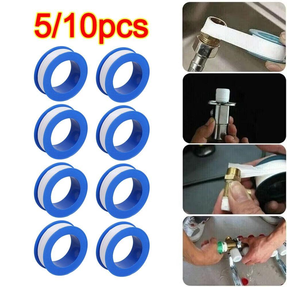 5/10 PCS Sealants PTFE Seal Tapes Oil-Free Sealing Thread Seal Tape Water Pipe Tapes Home Essential
