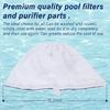 Pool Cleaner Replacement Fine Filter Bag  8114 Fine Filtration Bag Pool Maintenance Accessory for Pool Cleaner