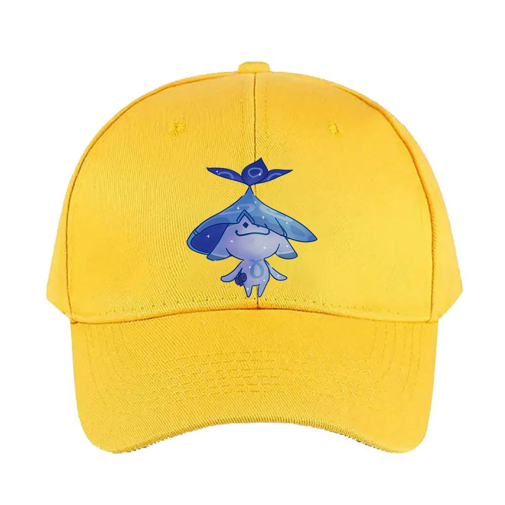 Blue Aranara Ararycan Genshin Impact Unisex Adult Summer Baseball Caps With Curved Brim Adjustable Hiking Fishing Hat