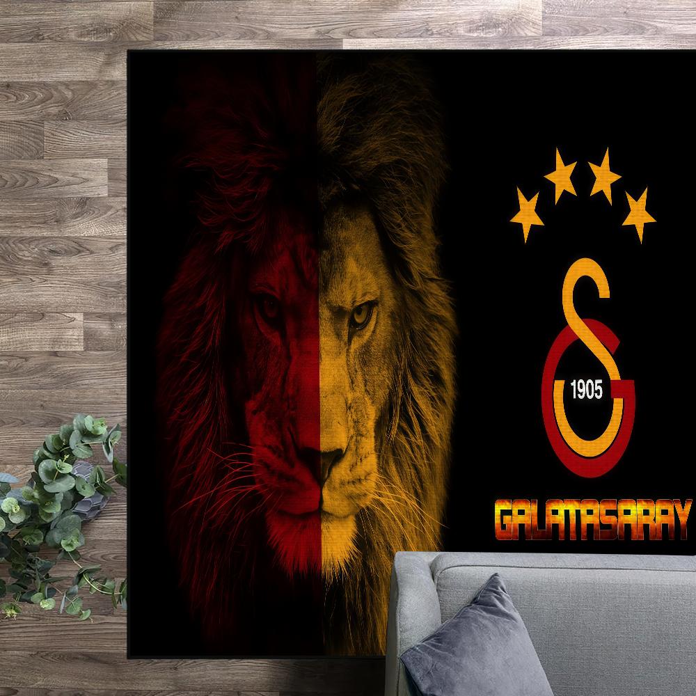 Sport Club G-Galatasaray Small Carpet Bedside Kitchen Bath Living Home House Bedroom Floor Mat Doormat Rug Decoration