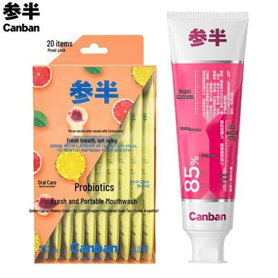 CanBan Guaiacwood Toothpaste & Mouthwash Combo Pack