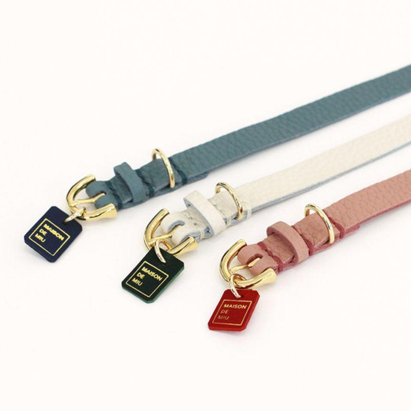 MAISON DE MIU Half Moon Collar 3 Color