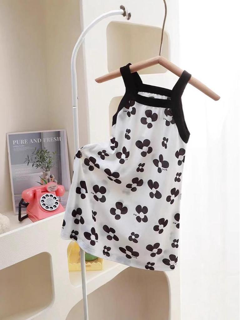 Süßes Plaid-Halterkleid für Mädchen - Ärmelloser Sommerstil