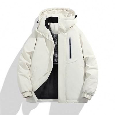 Men's Graphene Thickened Winter Hooded Jacket - Versatile, Warm, and Stylish
