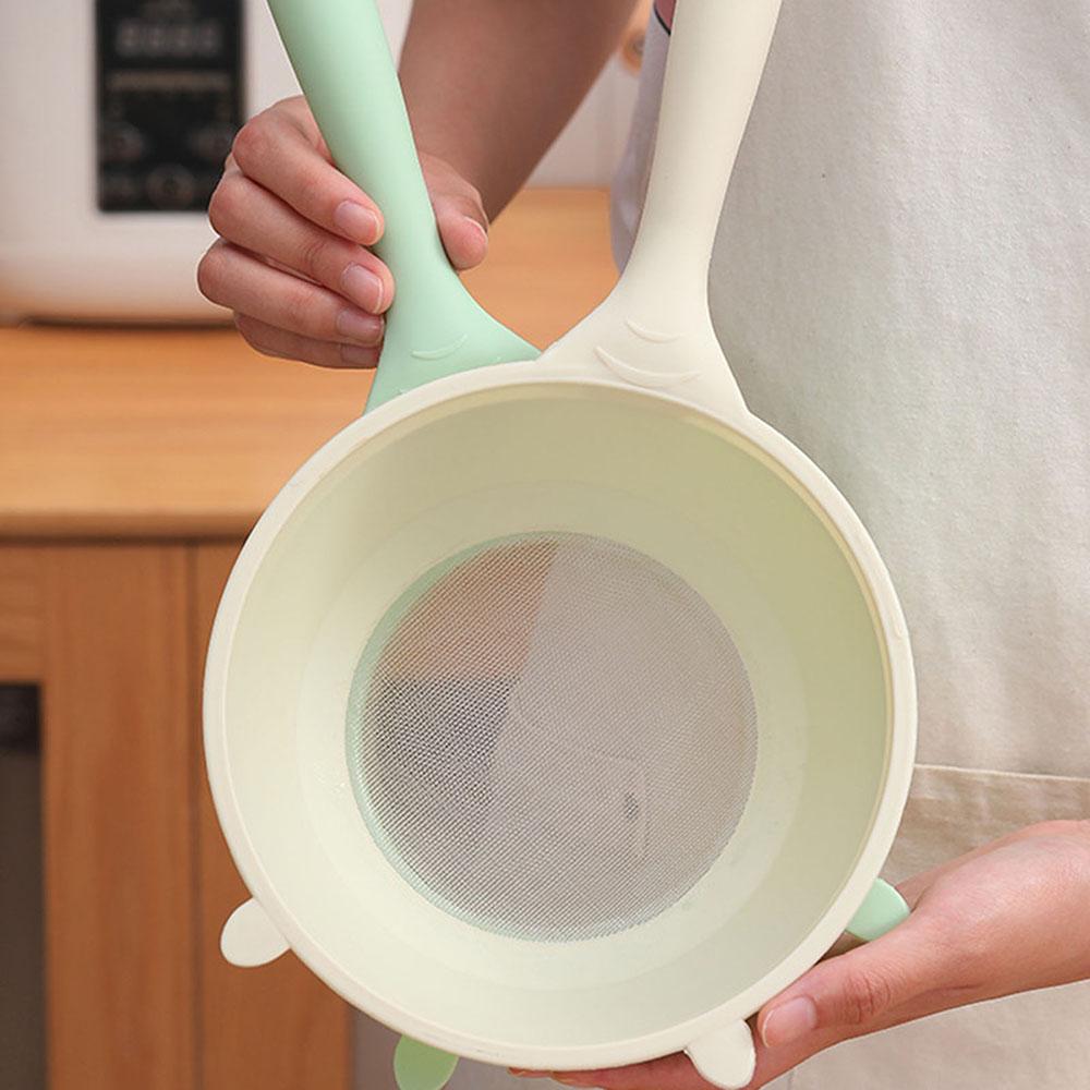 Rice Filtration Spoon Large Capacity Filtration Basin For Daily Use