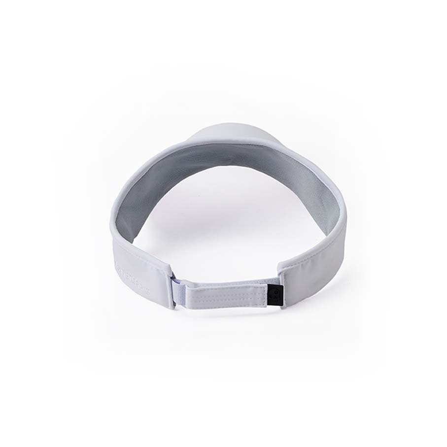 Monseuteoji Unisex Two-Tone Skull Visor Cap White Mc22Uwv-81