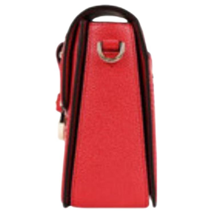 New MICHAEL KORS Jessie Leather Crossbody Bag, Shoulder Bag Medium Women's Red 30F9GI6L2L-BRIGHT-RED