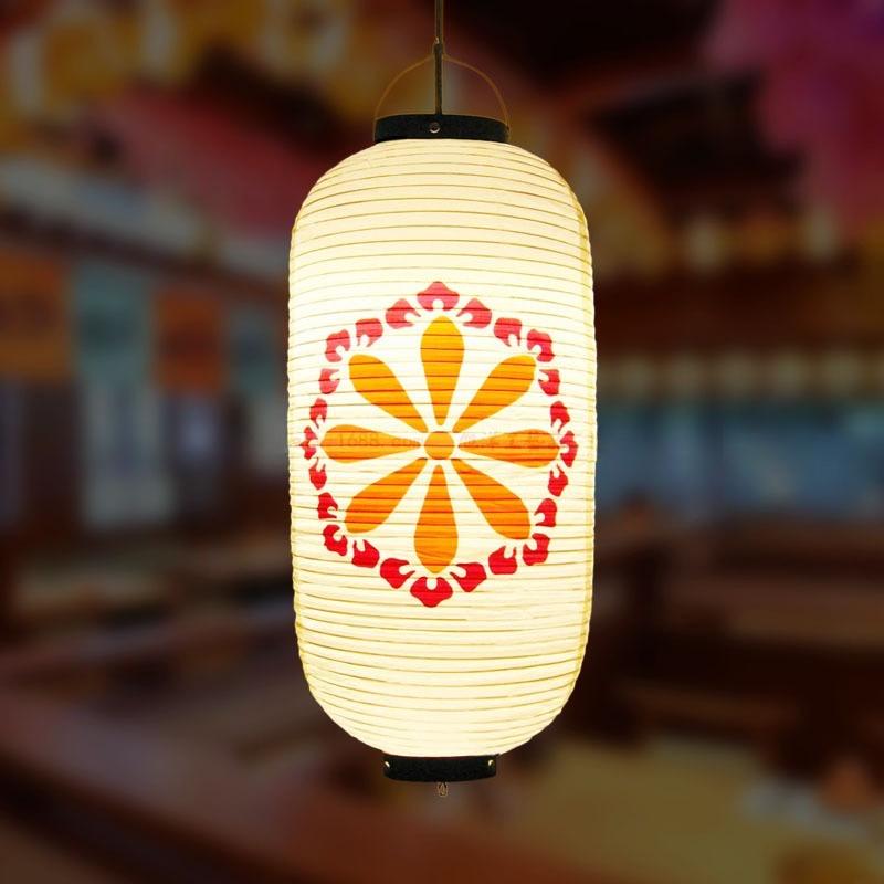 Japanese Style 25x50cm PVC Waterproof Lantern Sushi Ramen Izakaya Korean Cuisine Restaurant Pub Decor Hanging Lantern Outdoor