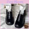 Mary Jane Shoes For Women Pu Platform Mid Heel Casual Spring Wear