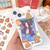 Lovely Hand Accounting Stickers 3D Stationery Stickers New Capybara Bubble Stickers