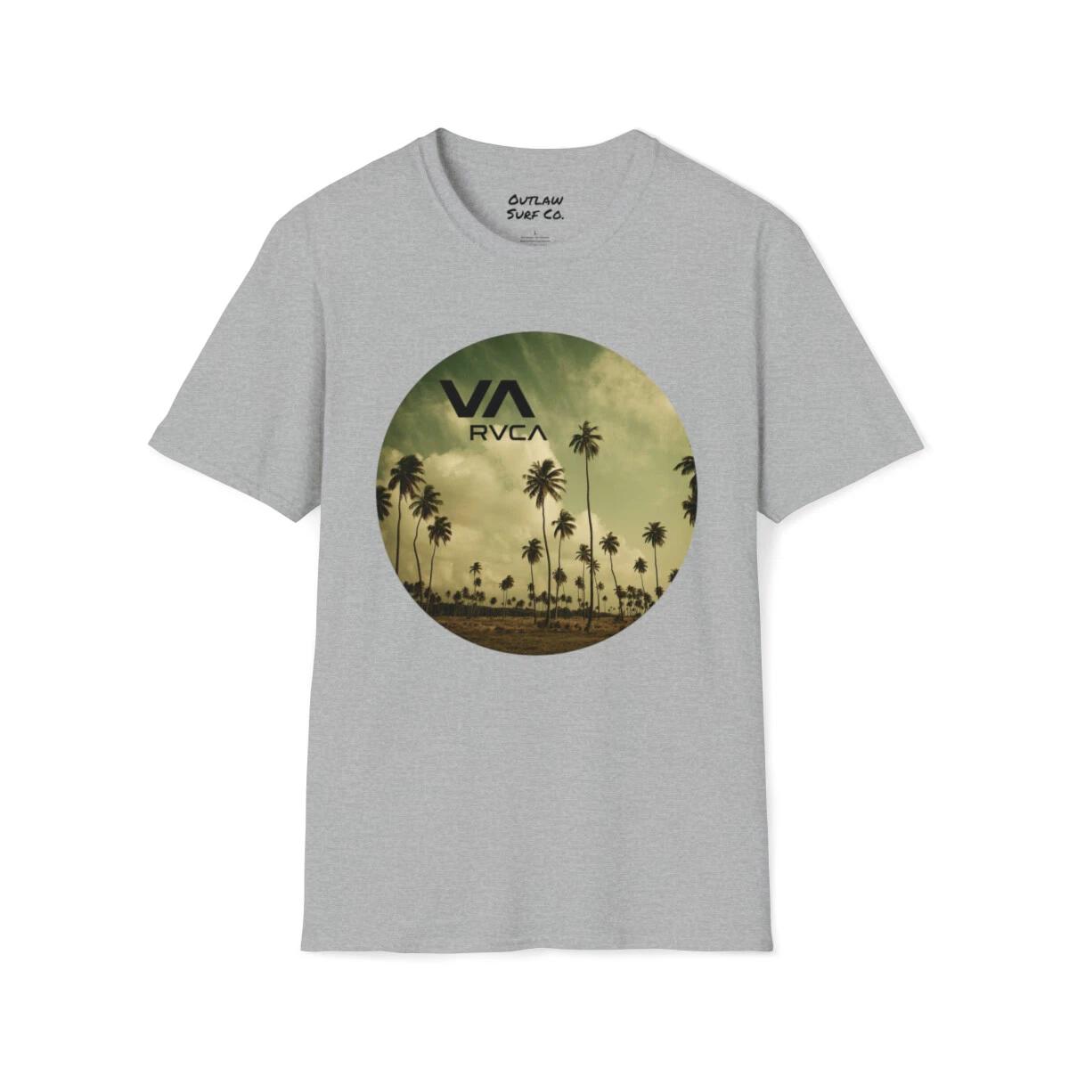 RVCA Outlaw Surf Palm Tree T-Shirt 3XL