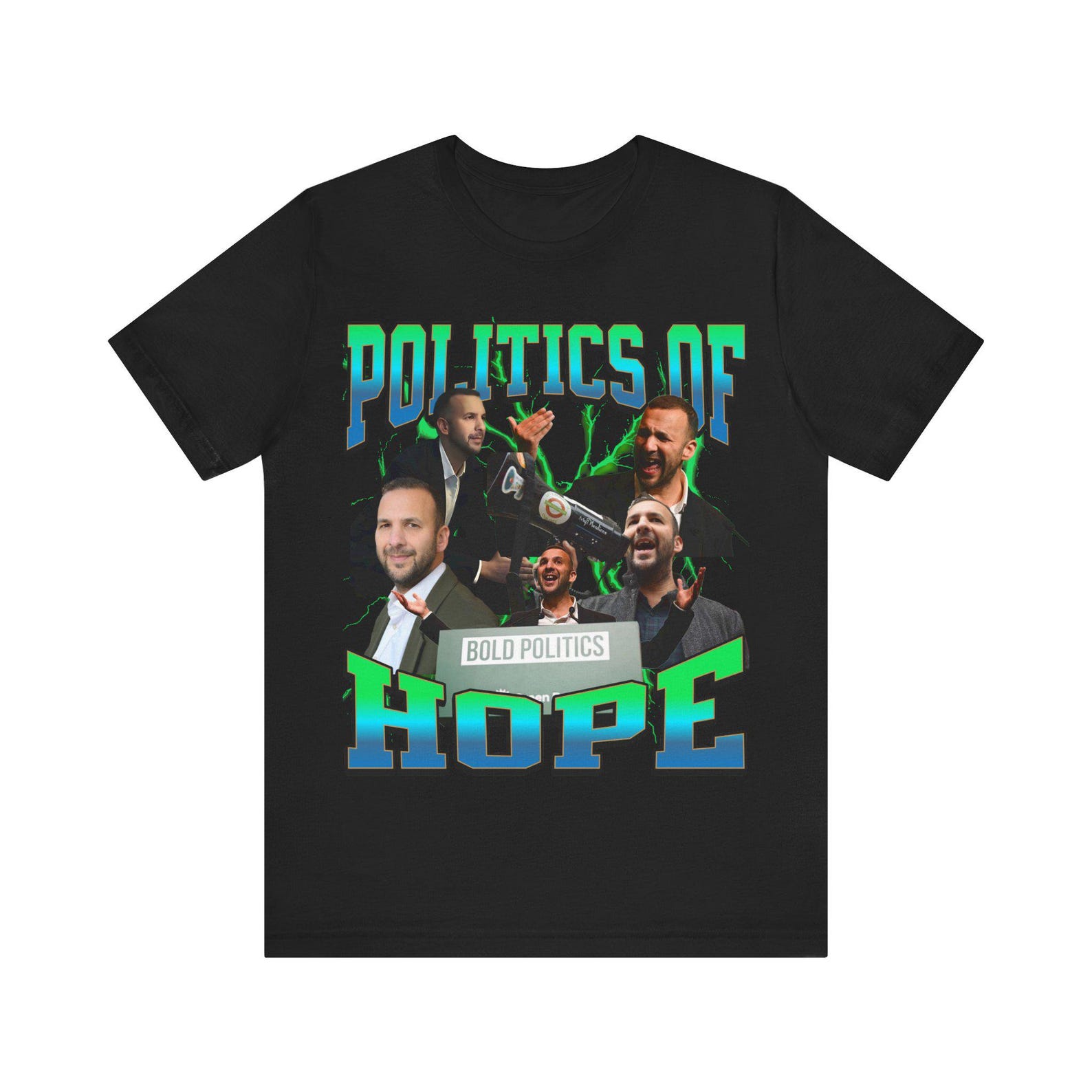Politics of Hope Shirt, Zach Polanski Tee, UK Politics T-Shirt, Green Party Supporter Shirt, Political Graphic Tee, Funny UK Politics Gift S