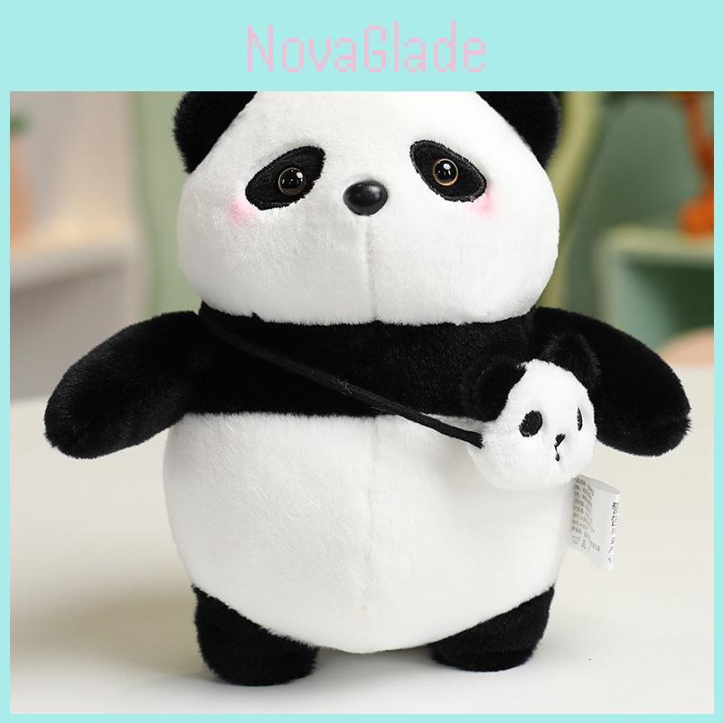 Adorable Plush Panda Toy Soft Stuffed Animal For Kids Cute Cuddly Gift For Children