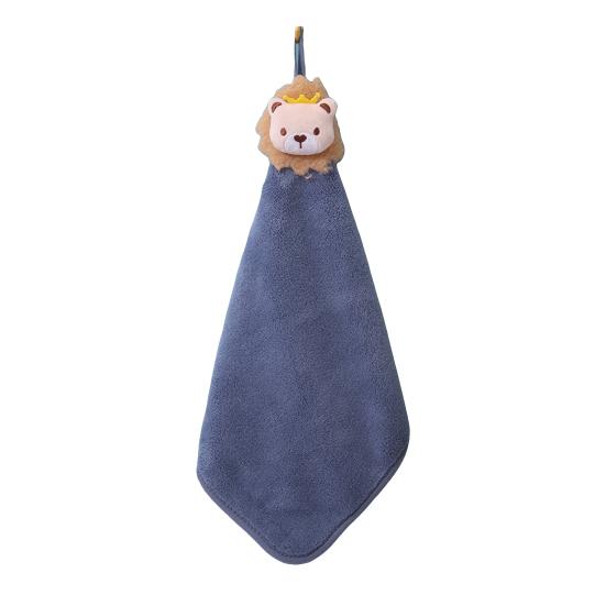 Wipe Towel Comfortable Super Absorbent Coral Fleece 3D Flower Shape Kitchen Bathroom