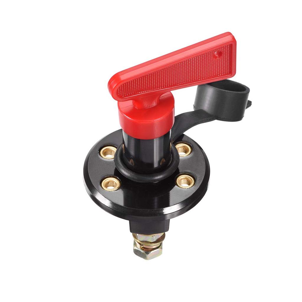 Rotary Battery Disconnect Switch Isolator Cut OFF Battery Power Switch DC 60V/400A ON/OFF for Marine Boat RV ATV 1pcs