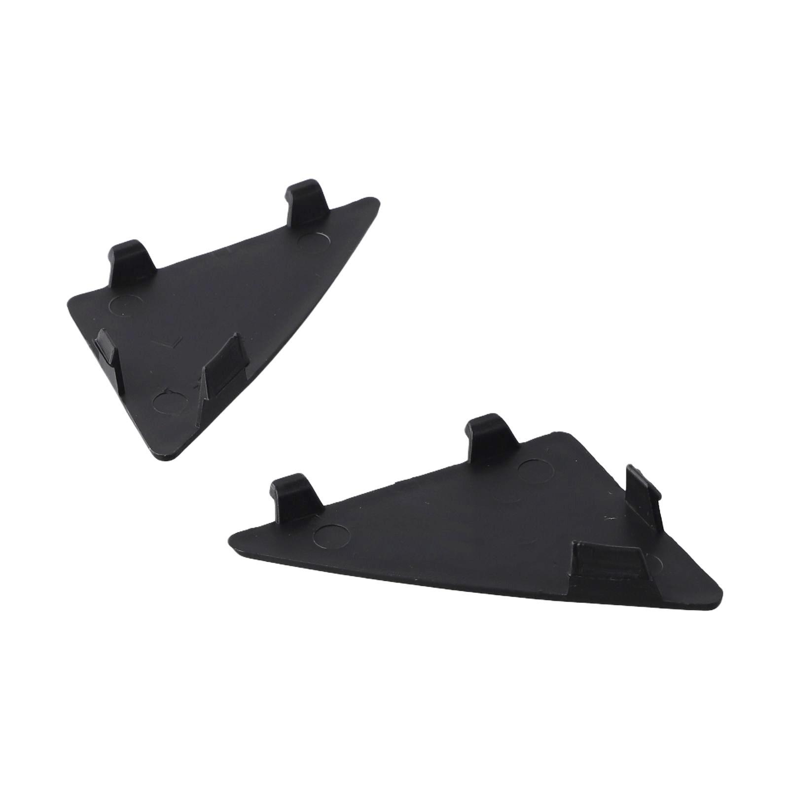 

Front Bumper Cover Tow Hook Cover Cap Black Finish Clear Coat Easy Installation Long-term Use Plastic Material