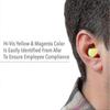 Honeywell Laser Lite High Visibility Disposable Foam Ear Plugs, Pink/yellow,5 Pair