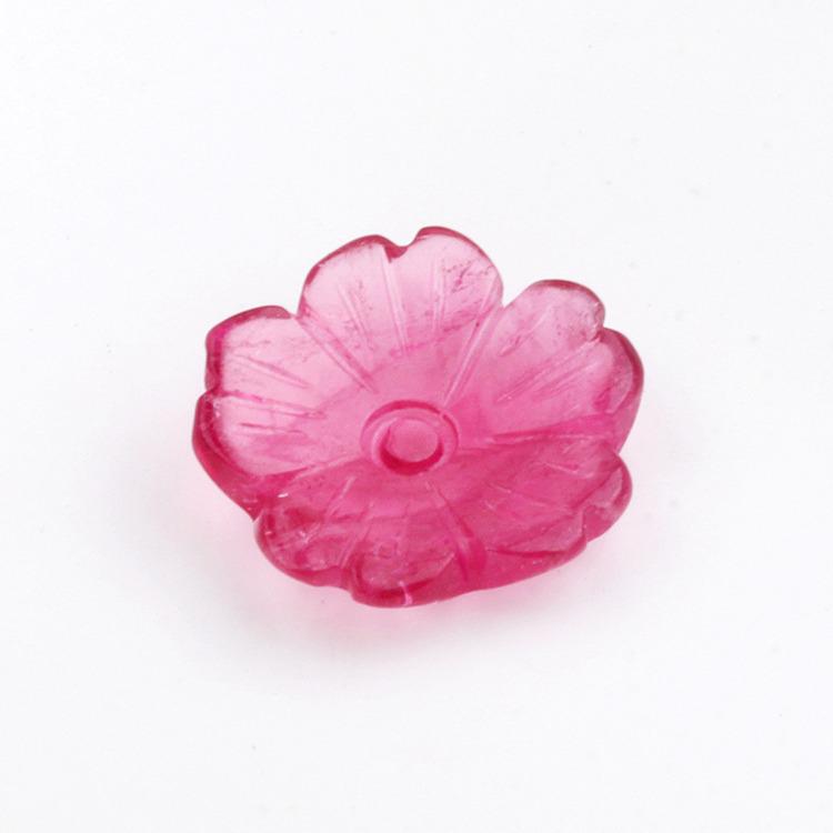 Tourmaline Candy Colored Beads: Small Flower Petals for DIY Crystal Bracelets.