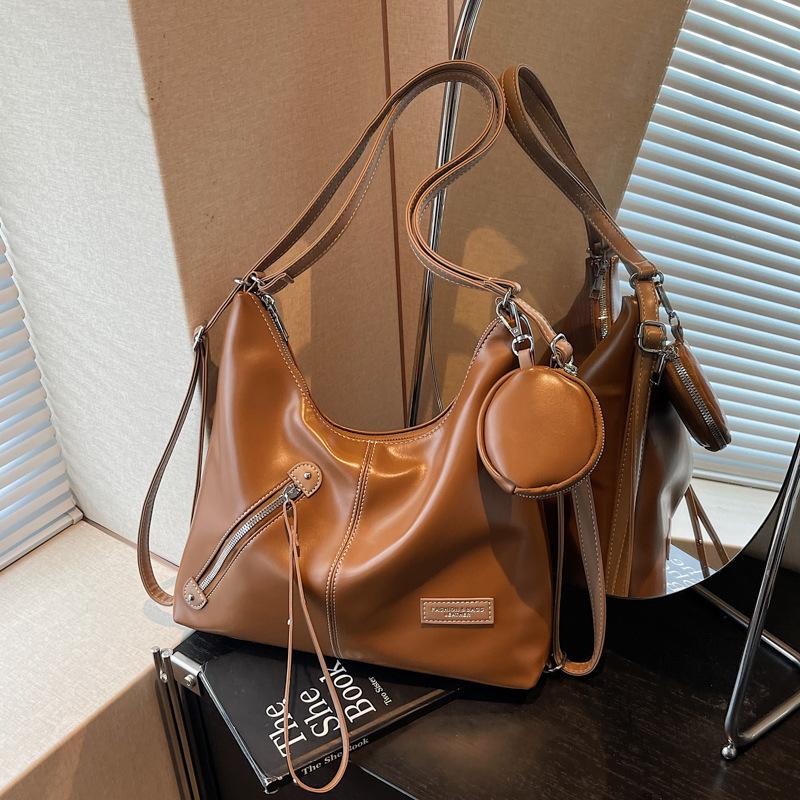 Trendy Fashion Backpack Tote Bag Women's Simple Large-capacity Shoulder Bag Korean Casual Commuter Crossbody Bag