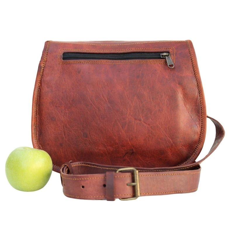 Сумка VINTAGE LOOK SADDLE — фото 6