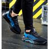 Plus Size 39- 48 Lightweight Men's Safety Shoes Anti-smash Anti-puncture Work Sneakers Steel Toe Shoes Protective Safety Boots