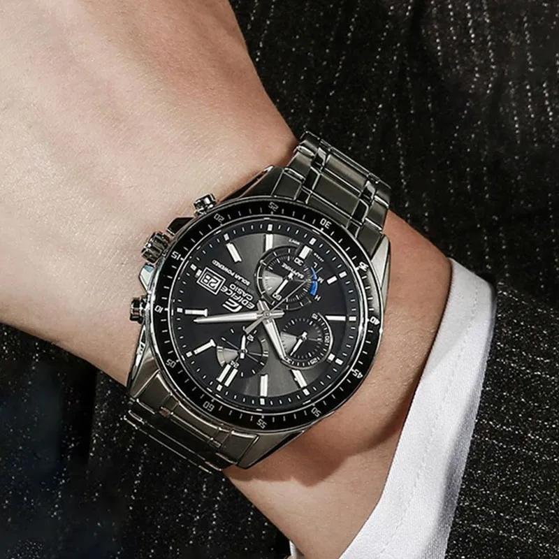 Casio Men EDIFICE Black Watch EFS-S510D-1AVUPR-