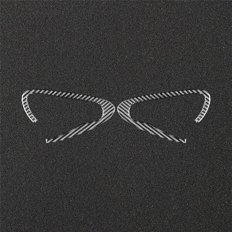For Mazda RX8 RX-8 2004-2008 Carbon Fiber Inner Door Handle Frame Trim Stickers Car Interior Accessories